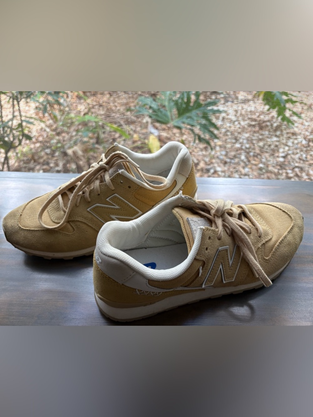 New Balance 696 sneakers• mustard yellow/ tan• women size 8.5 - Picture 6 of 12